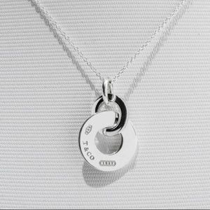 Tiffany & Co. 1837 interlocking necklace